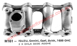 Holden Gemini 1600-2000 Twin DCOE Weber Manifold